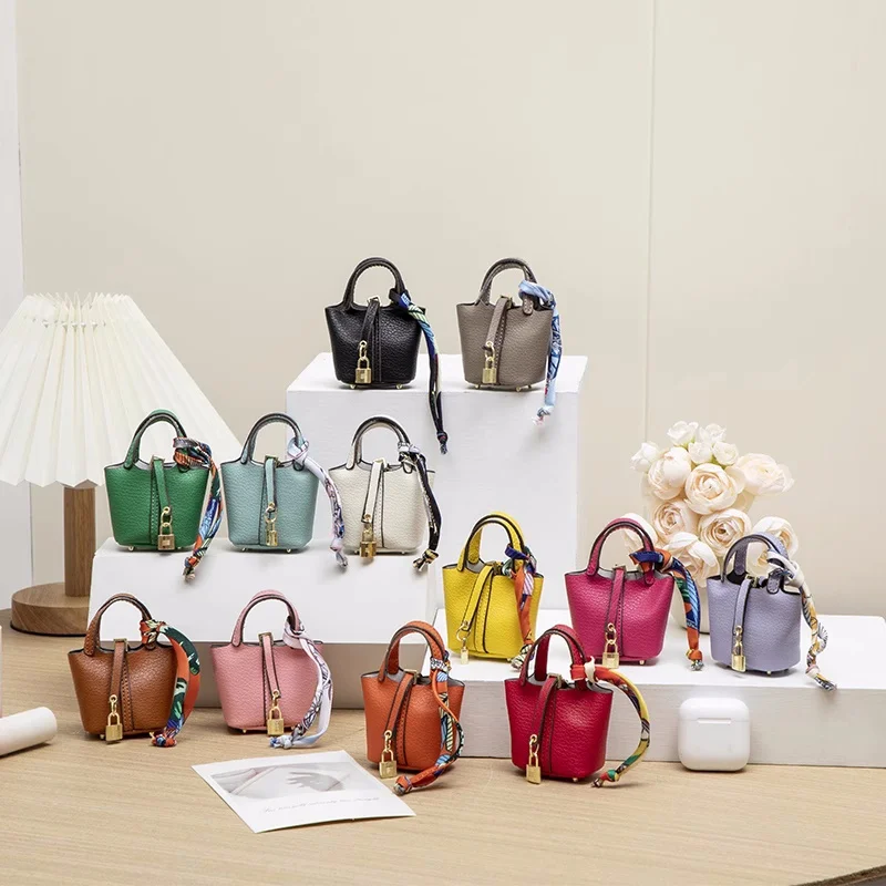 Bjd pop tas is geschikt voor 1/3, 1/4 en 1/6 size mini groentemand tas hangers creatieve oortelefoon tassen en pop meubi