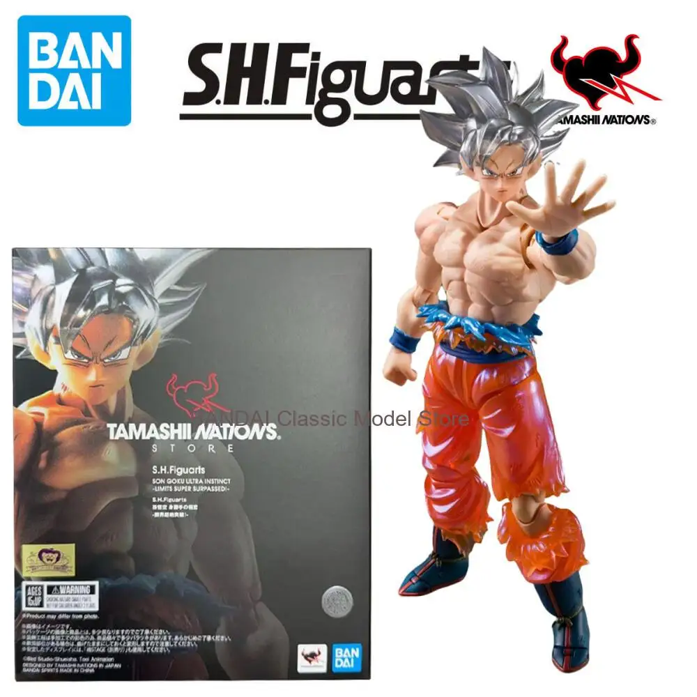 Dragon Ball Z Chou BANDAI S.H.Figuarts Son Goku Action Figure - the Art of Utmost Freedom Collectible Model Statuette Gift