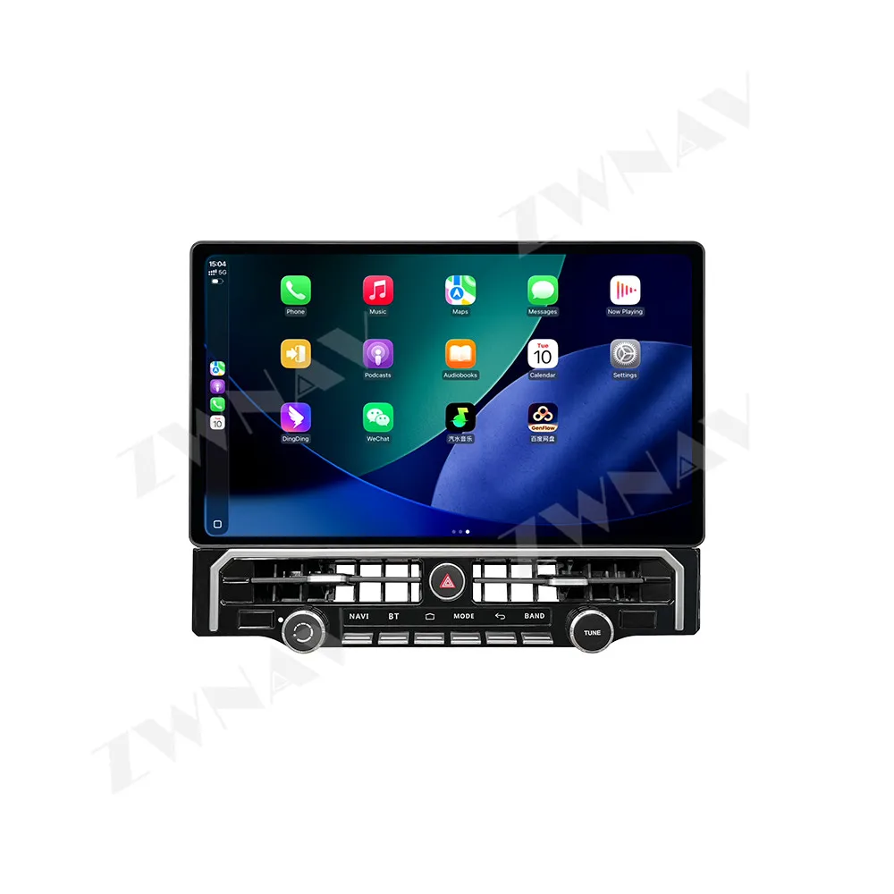 

Qualcomm 8-ядерный процессор, 15.6-дюймовый экран, Android 15 для Toyota 4Runner 2010-2022, беспроводной CarPlay/Auto, Plug & Play, Hi-Res Audio, 360° звук. ° Вид сбоку