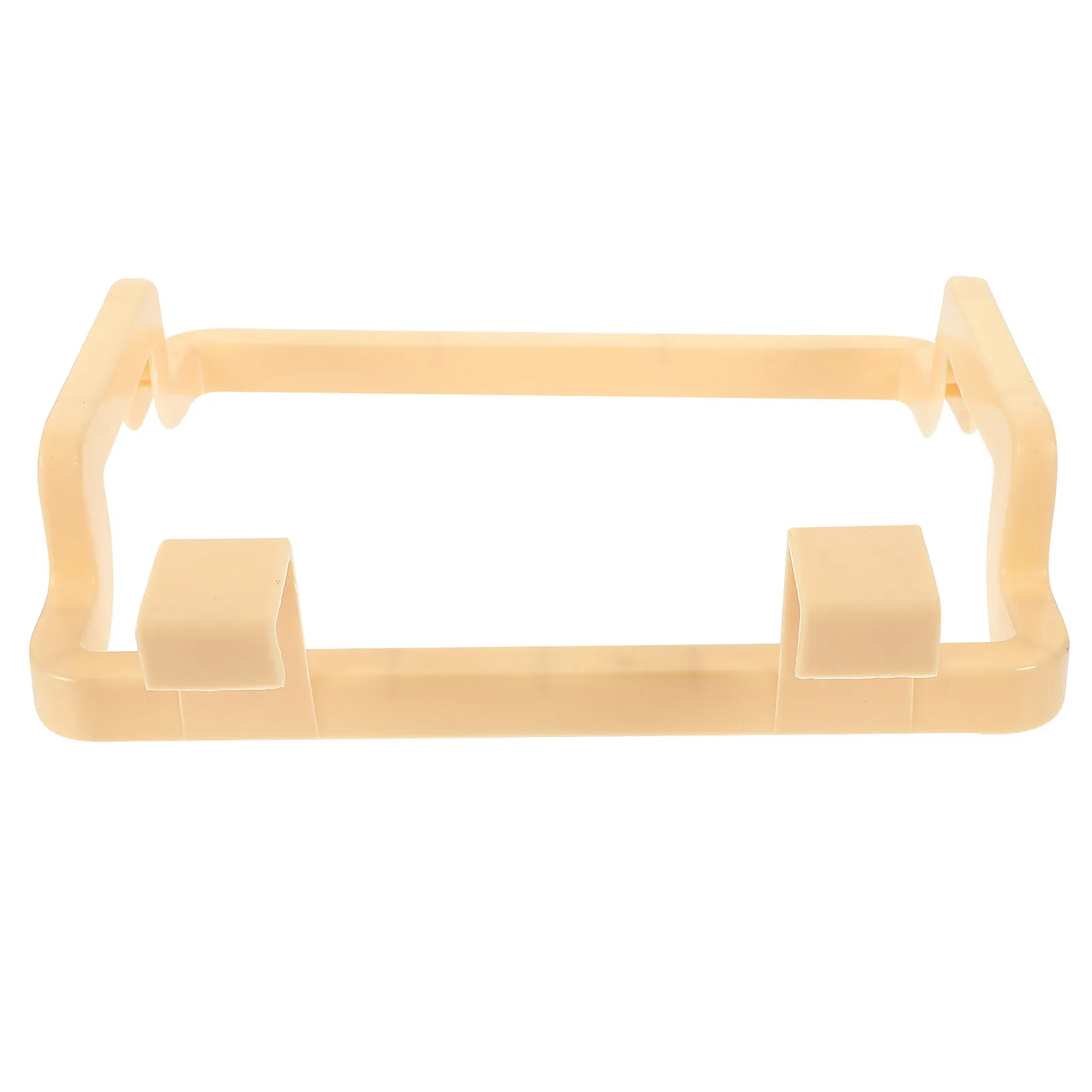 

Yellow Kitchen Hanging Garbage Bag Rack Plastic Cabinet Door Trash Bag Holder Removable Storage Rack for Kitchen Bathroom Towels