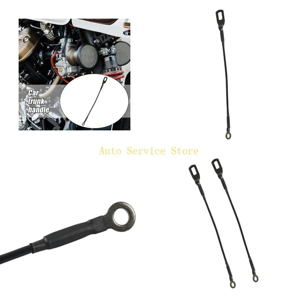 462A Automobile Tailgate Release Cable 65770-04030 With Reinforced Steel And Rubber Coating For Smooth Operation