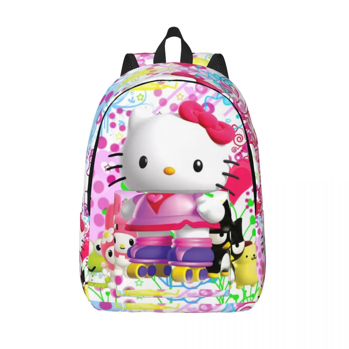 Birthday Gift Fun Multi Compartment Handbag Hello Kitty Fashionable Office Workers Schoolbag For Work Office