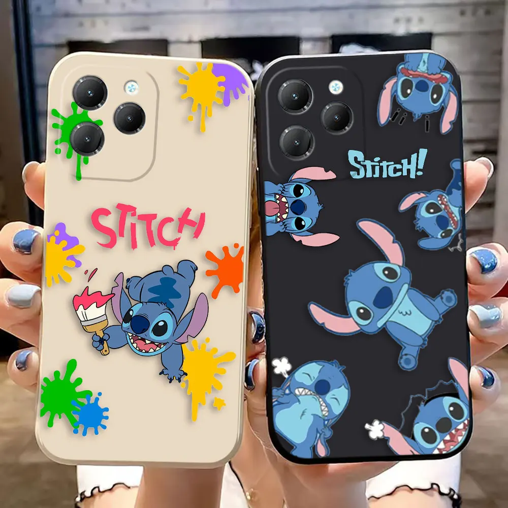 Naughty Koala Stitch Painting Phone Case For Infinix HOT 9 10 10S 11S 12 20S 30 30I E8 E8I E10 E11 E12G96 E30 PRO PLAY 5G Case