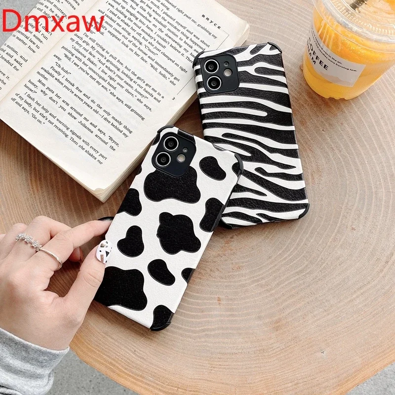 Fashion Animal Pattern Phone Cases For Huawei P50 P40 P30 P20 Pro Lite Nova 8 7 Pro 6 SE 7i 4 4e 3e 3i 3 Zebra Caw Pattern Cover