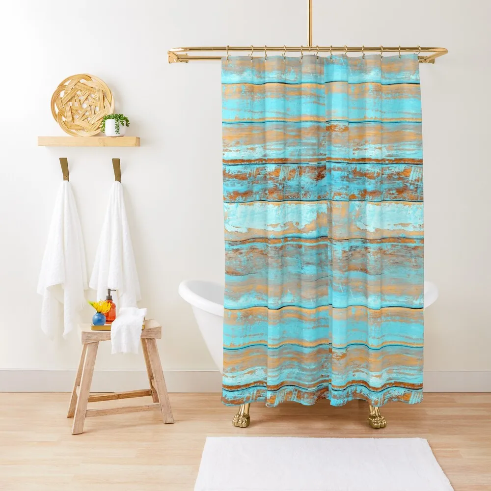 

Turquoise peeling paint on wood. Shower Curtain Anime Shower Accessories For Shower And Services Funny Curtain