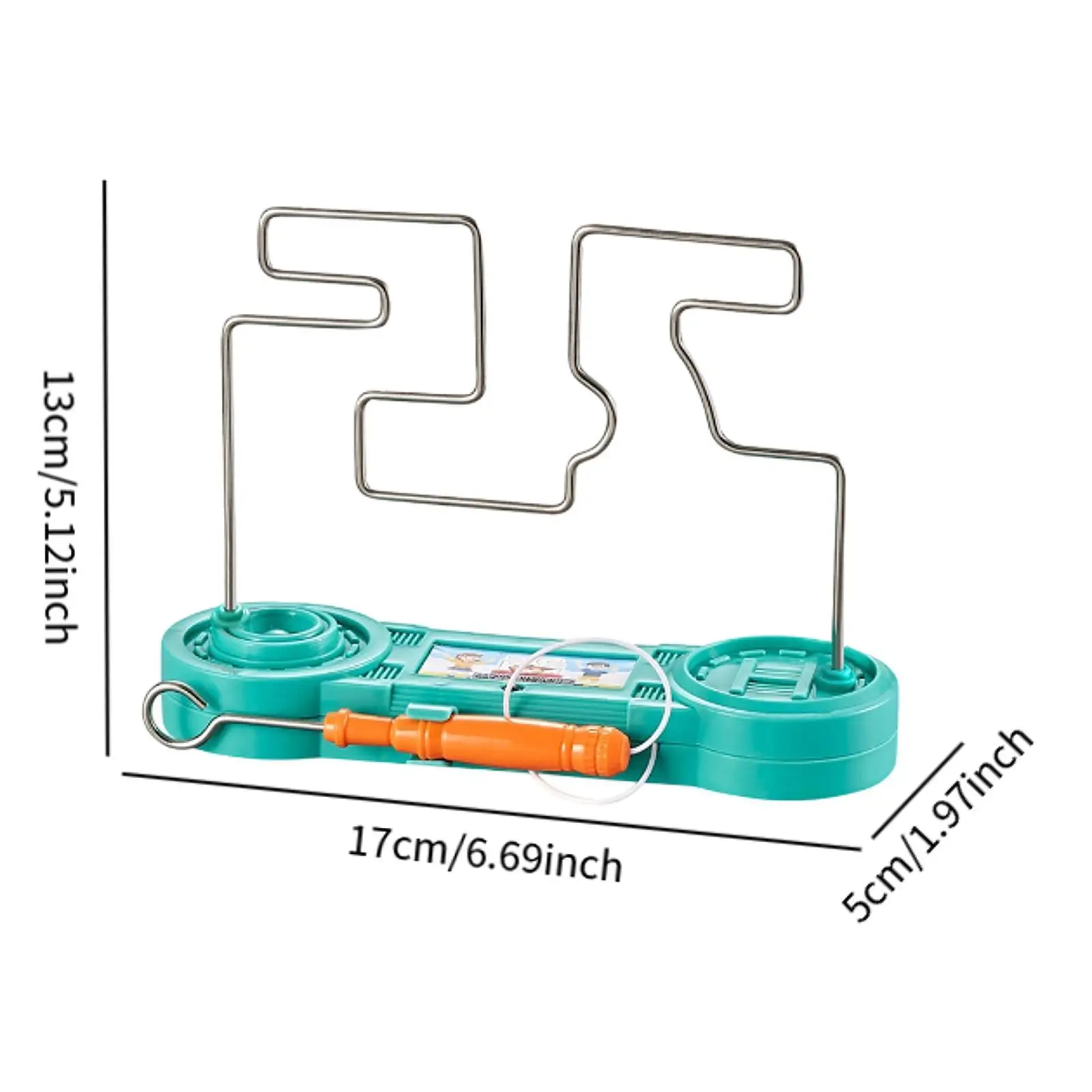 Electric Maze Shock Toy Simple to Use Supplies Collision Maze Game Interactive for Party Children