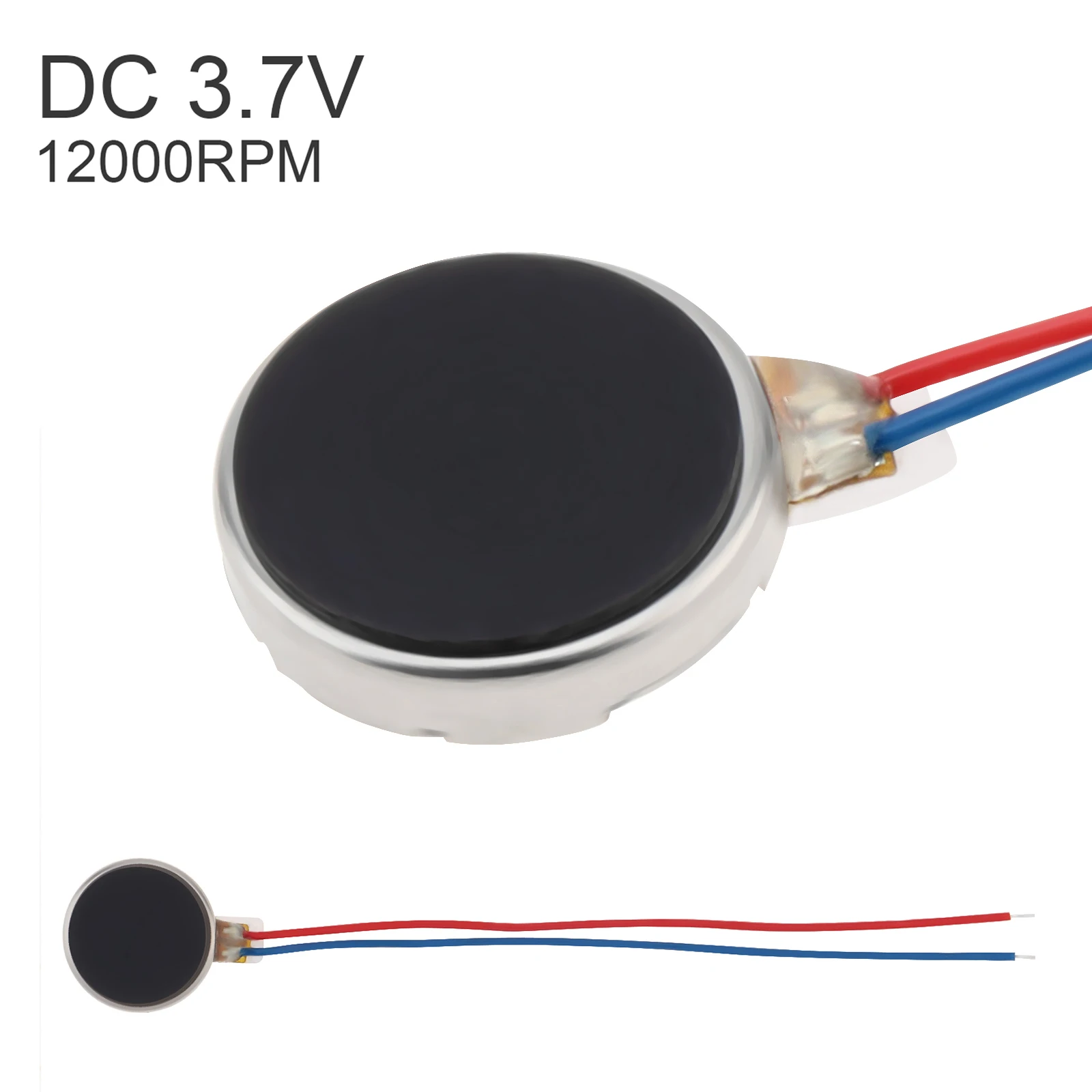 Motor de vibración de 10mm x 3,4mm DC3V 10000RPM Micro Motor de vibración CC para teléfono móvil/electrodomésticos/computadora de tableta
