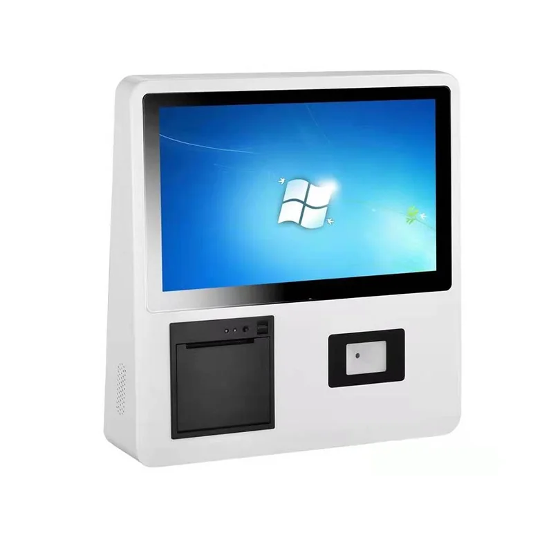 Shopping Mall Self Service Order Touchscreen Payment Tablet Wall Mounted Commercial Sales Kiosk Monitor Stand Machine