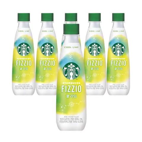 Starbucks Fizzio Cool Lime 400ml X6 Bottles
