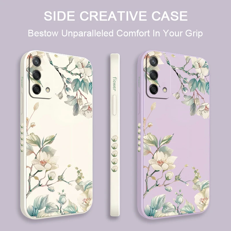 زهرة الأزهار نمط جراب هاتف ل ممن لهم البحث X9 X 9 لينة غطاء سيليكون ل ممن لهم البحث X9 برو للصدمات بولي TPU ماتي Fundas #2