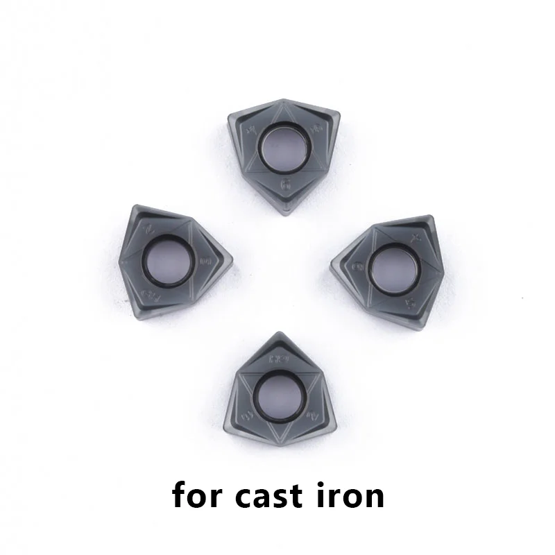 Rts Wnmu For Cast Iron Cnc Milling Insert Cutter Indexable Cnc Cutting Insert Wnmu080608 Tungsten Carbide Inserts