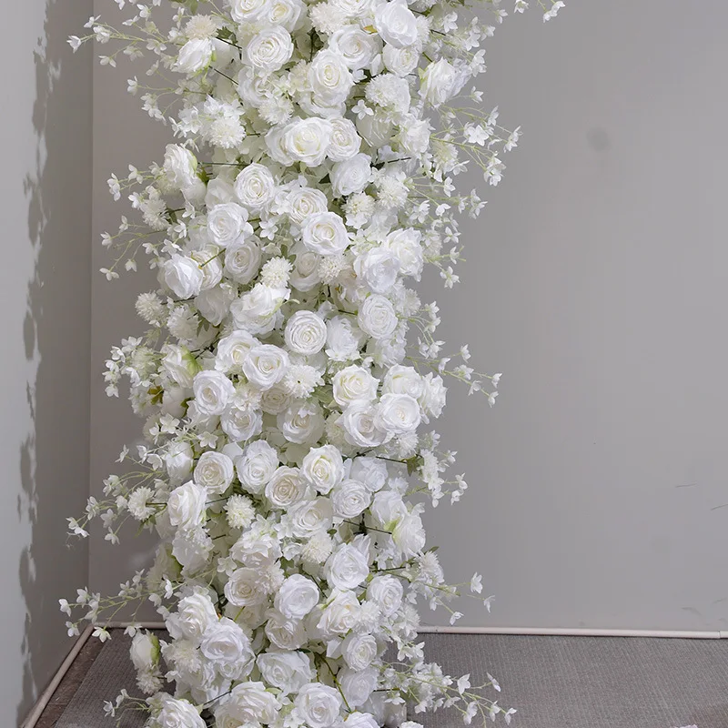 Boog bloemen bruiloft achtergrond decoratie