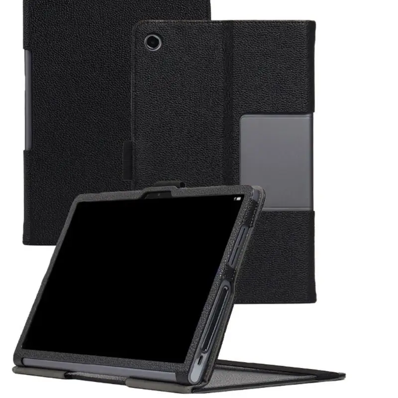 

Y1UB Cover with Auto Sleep Wake Protective Case PU Leather Cover Replacement for Tab TB351FU Tablet Accessories