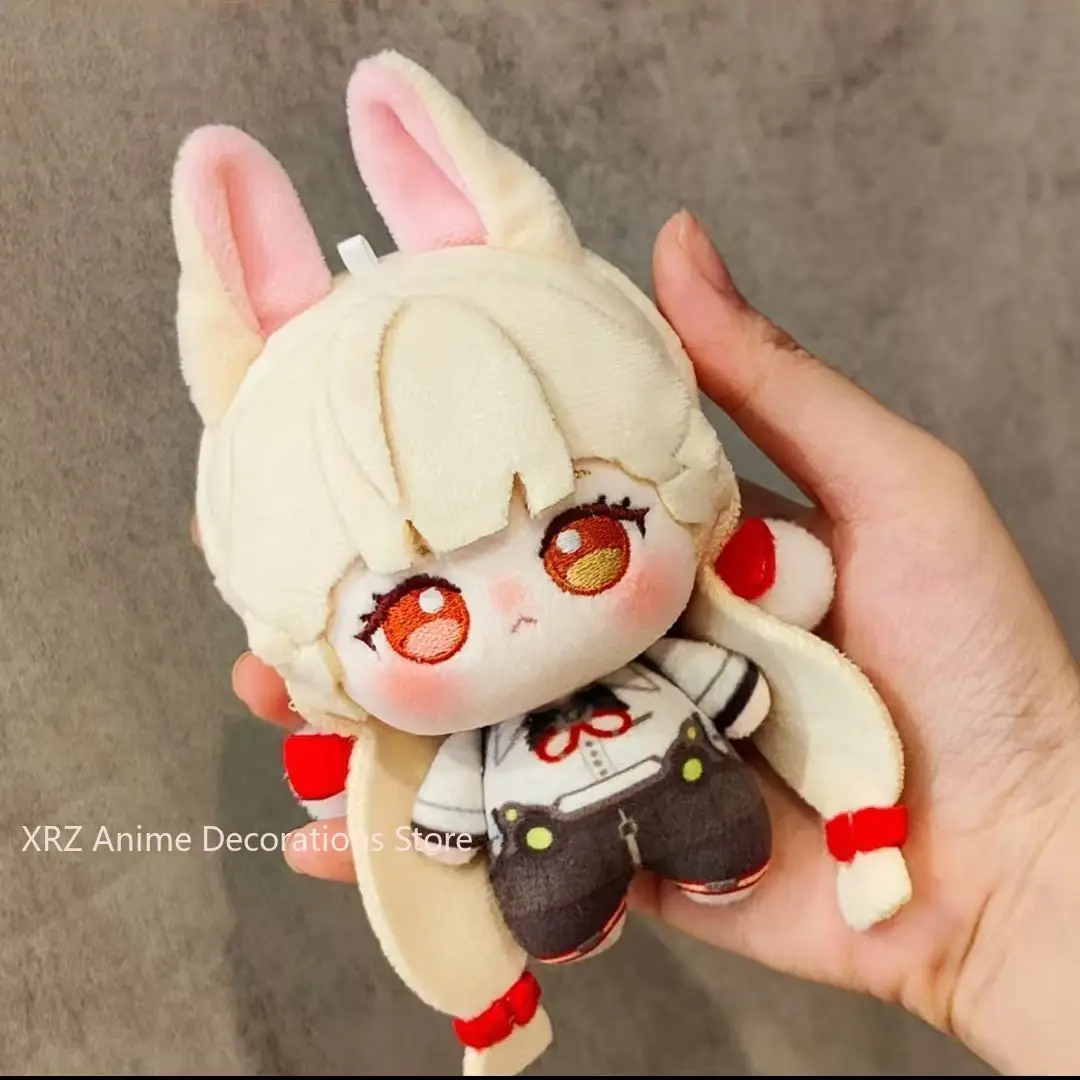 10CM Anime Zenless Zone Zero Alice Thymefield Cosplay Boneka Plushie Katun Lucu Gantungan Kunci Tas Ransel Hadiah Ulang Tahun