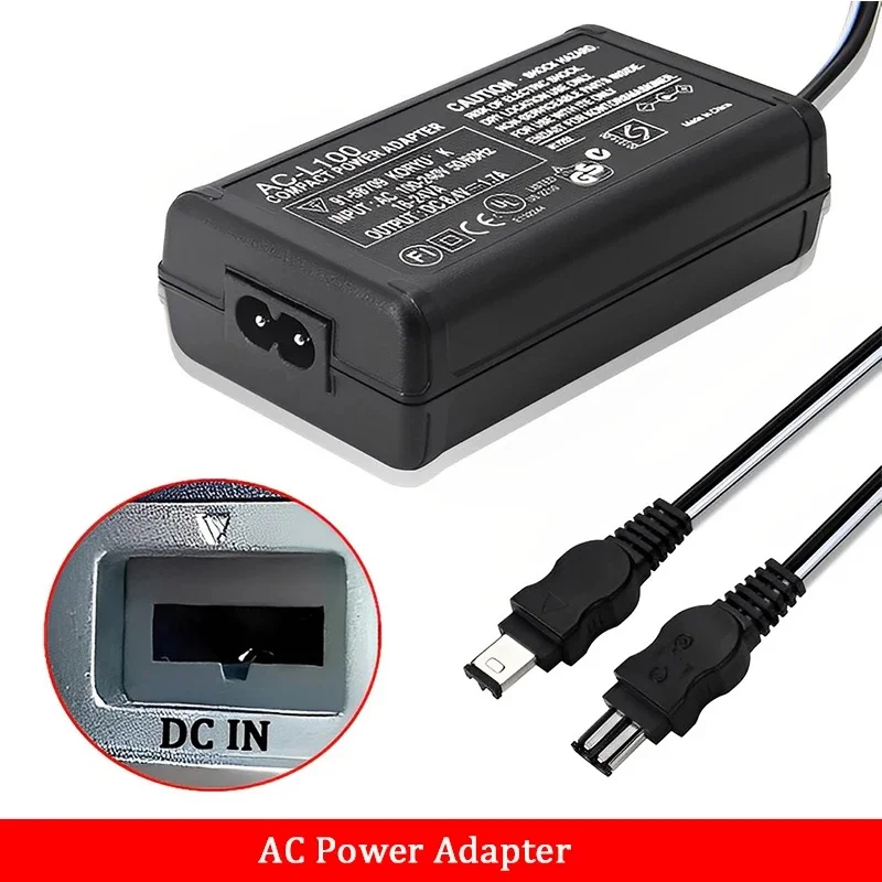 AC-L100C For Sony Camera AC-L10A L10B L15 L100C Power Adapter NX100 AX2000 MC2500 HXR-NX3 CCD-TRV228 TRV615 PC104 MVC-FD200