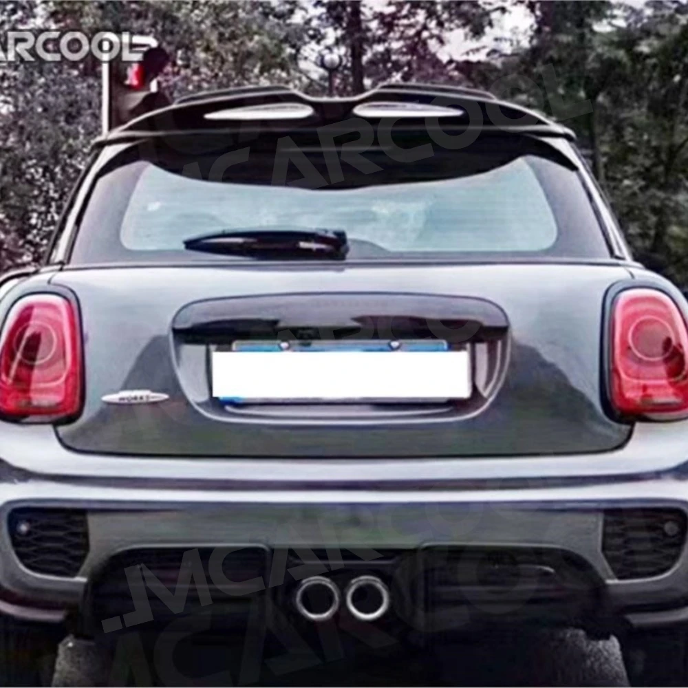 

JMCARCOOL Carbon Fiber Rear Roof Spoiler FRP unpainted Lip Top Wings Car Decoration For BMW MiNi F55 F56 Cooper