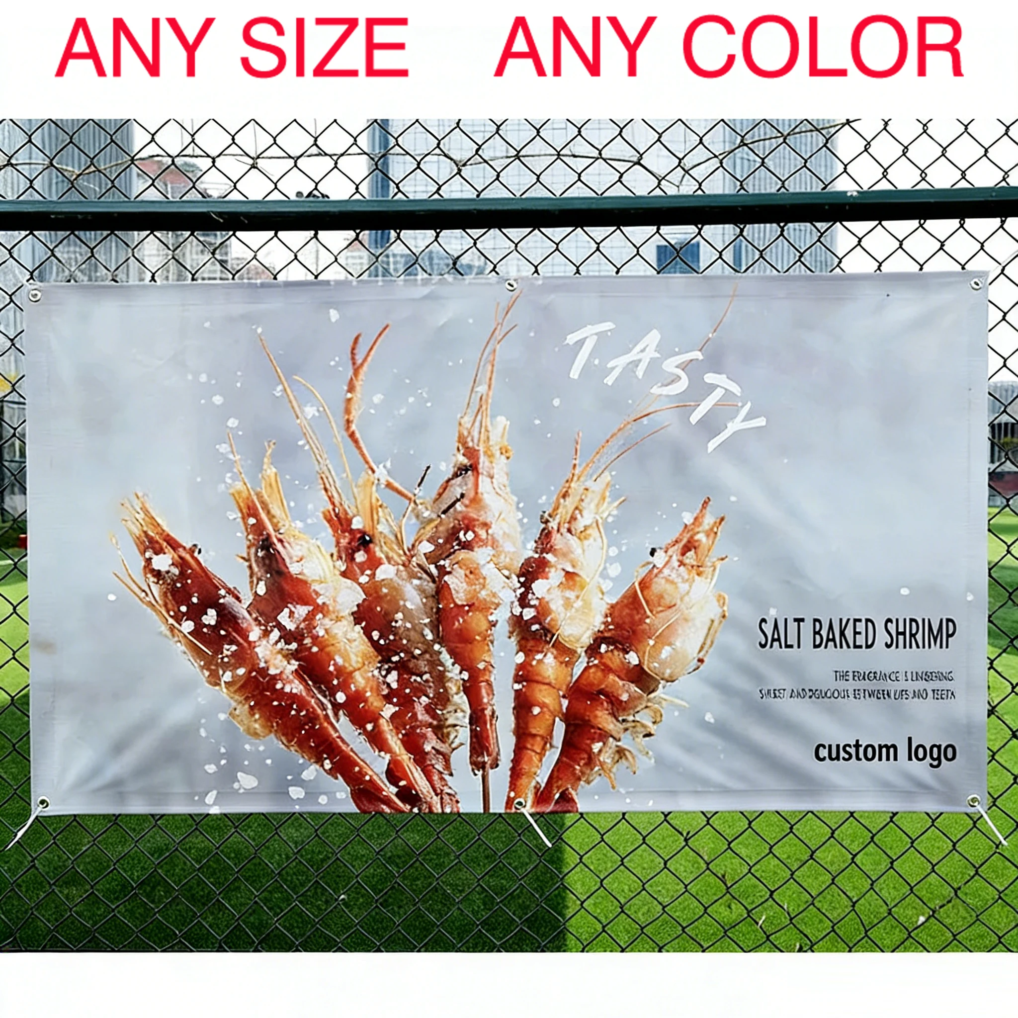 Customized Flags & Banners, High-precision Spray Printed Company Logo Banners, for Business Advertising Party Sports Events