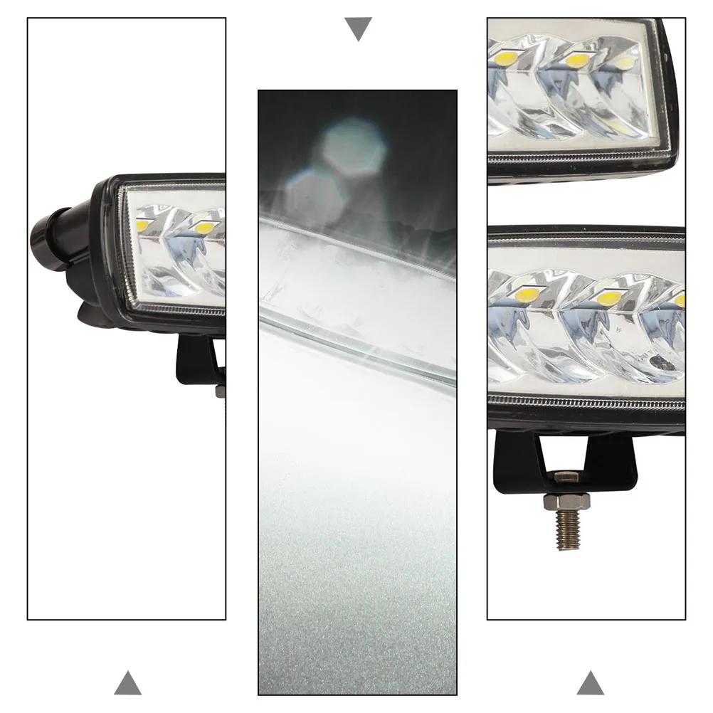 

6 Inch Work Bar Car Led Light 30W Long Strip High Brightness Waterproof Offroad SUV Truck Lamp Car Driving Light