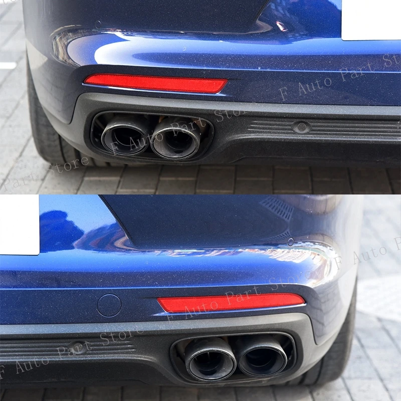 For Porsche Panamera 971 Basic Turbo GTS S 4S Sport 2017-2022 Rear Bumper Brake Light Tail Warning Turn Signal Reflector Lamp