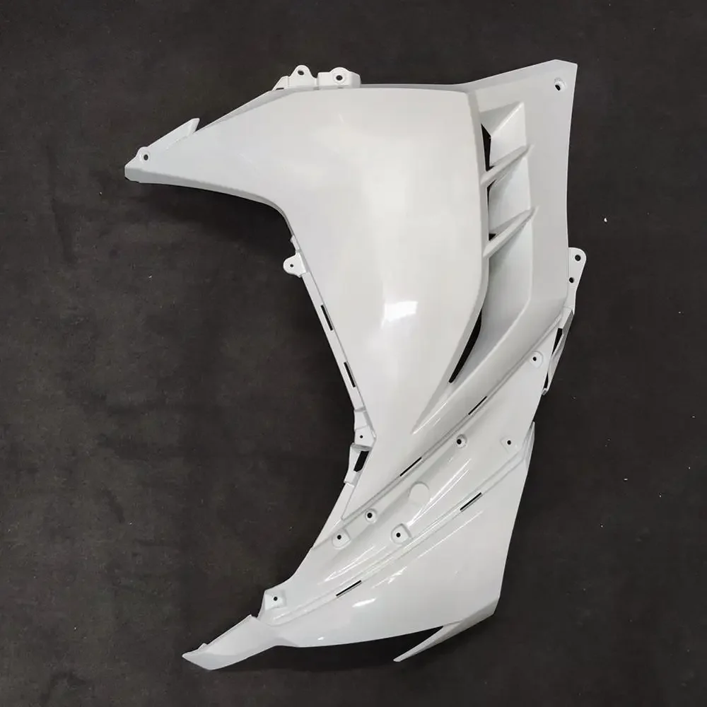 Unpainted Molded ABS BodyWork Left+Right Part Side Fairing Bodywork Panel Predrilled for Kawasaki Ninja 300 13-17 Predrilled