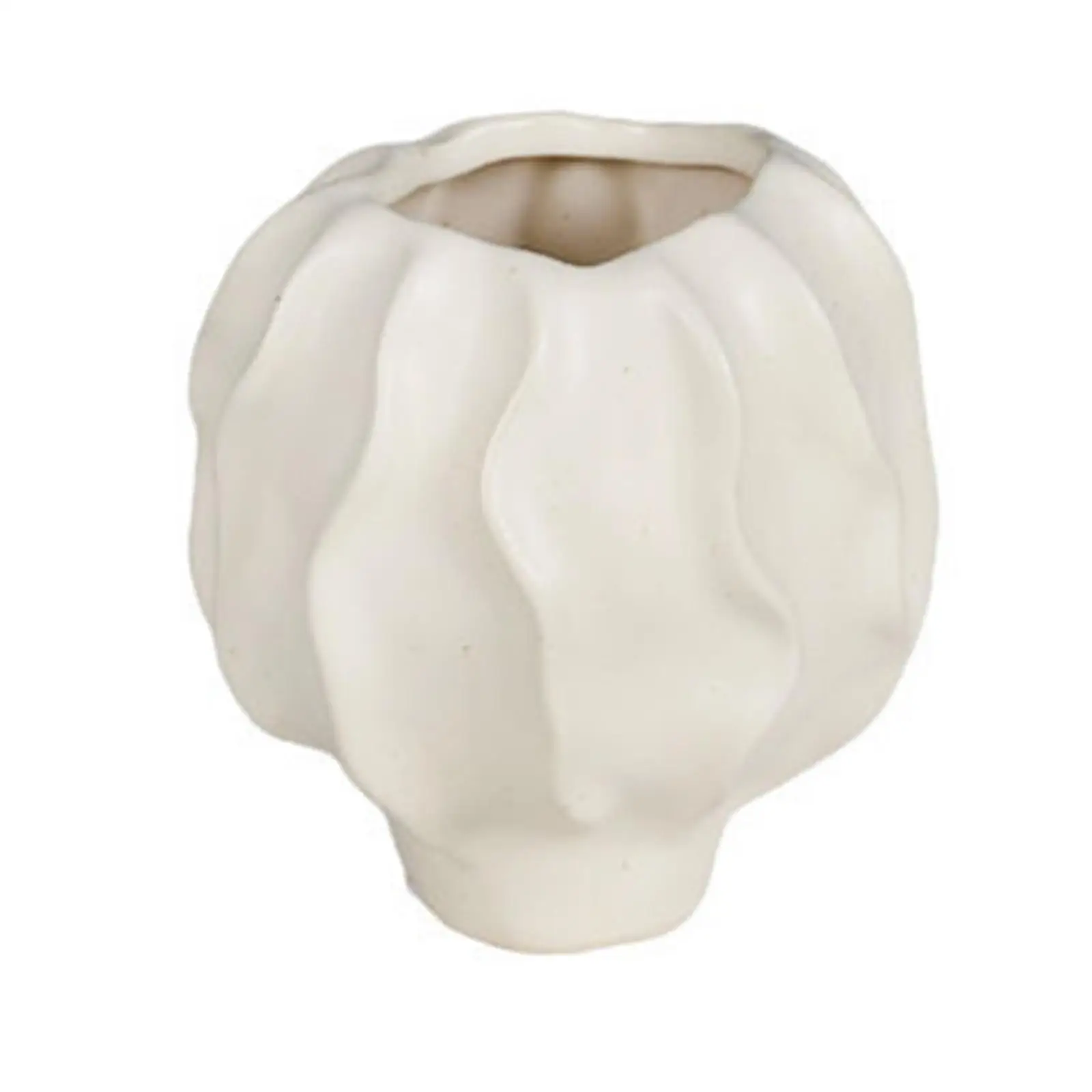 Ceramic Vase Modern Collectible Floral Arrangement Houseplant Holder Flower Container Flowerpot for Bedroom Hallway Tabletop