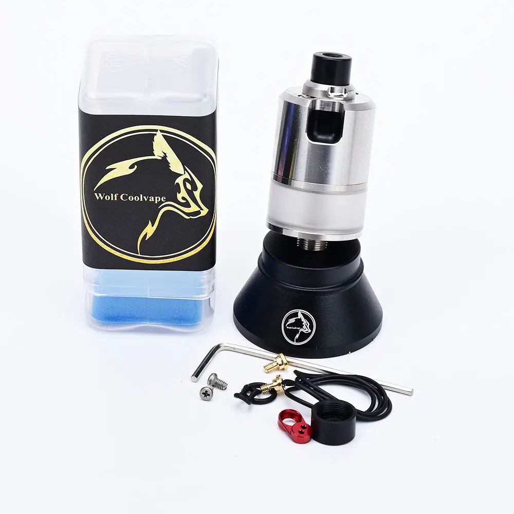 Wolfcoolvape- rdta Wolfcoolvape 316ss 22 mtl dtl rdta atomizer tank for coils & atomizers - gallery image 3