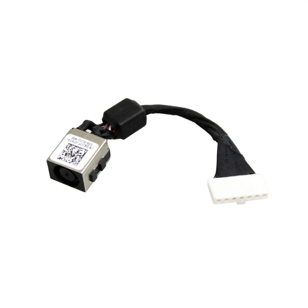 DC in Power Jack Socket Plug with Cable Replacement for Dell  Alienware 13 R2 P56G VPY14 DC30100SU00 Aw13r2-5567slv