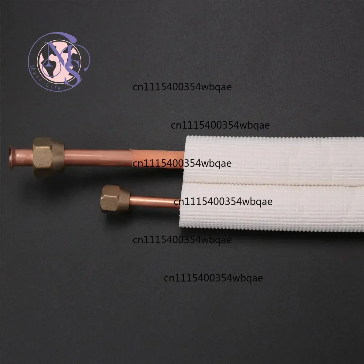 ZOCI-FOR-3M Insulated Aluminum Air Conditioning Refrigerant Tube 1/4In 3/8In Pair Coil AC Installation Replacement Parts