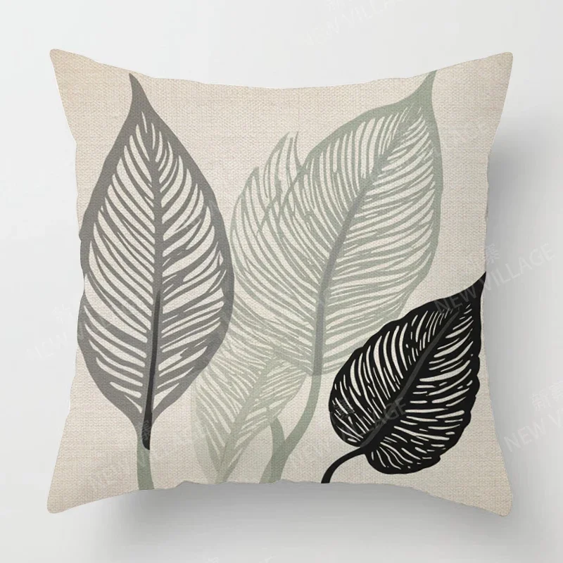 Modern Decorative Cushion for Home Living Room Decor Throw Pillow Cover 45*45 40x40cm 60x60cm 45x45cm 50x50cm boho plant sofa