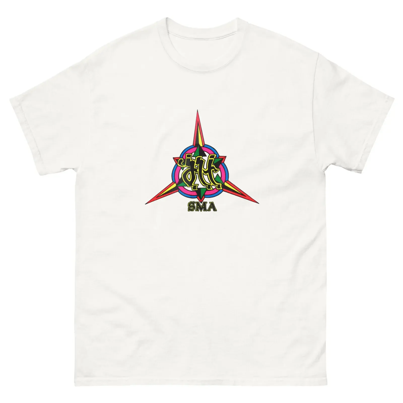 

SMA Santa Monica Airlines Vintage 80s Skateboarding T Shirt Design