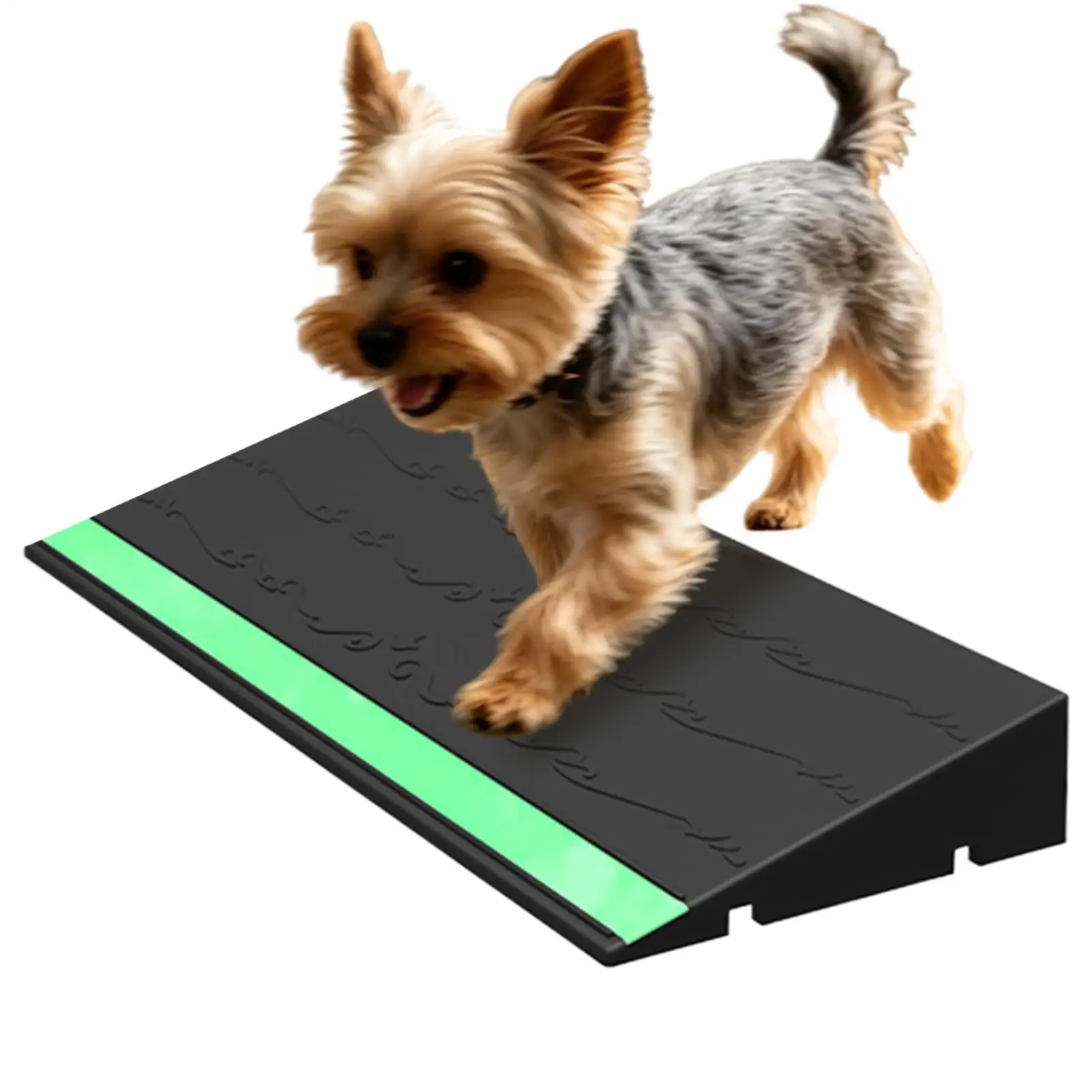 Threshold Ramps for Doorways Anti-Slip Safe Glowing In The Dark Sliding Door Threshold Ramp for Home Entrance Power Scooters