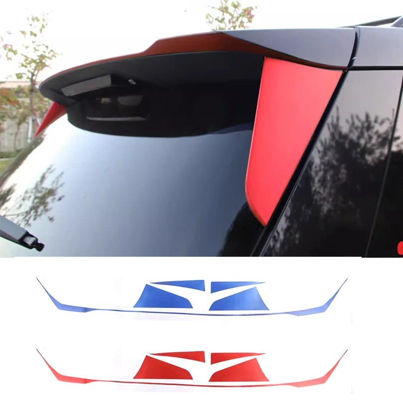 Sport Red Sticker Tail gate Rear Window spoiler Sticker Cover Decoration Decal Vinyl Film  For Ford Explorer 2020 2021 2022 2023