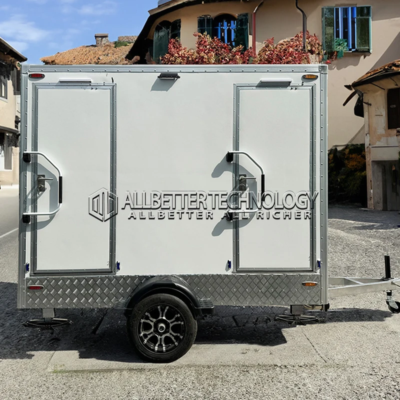 Allbetter DOT CE Restroom Trailer Bathroom Trailer Weddings Events Outdoor Portable Toilets Shower Rooms for Sale
