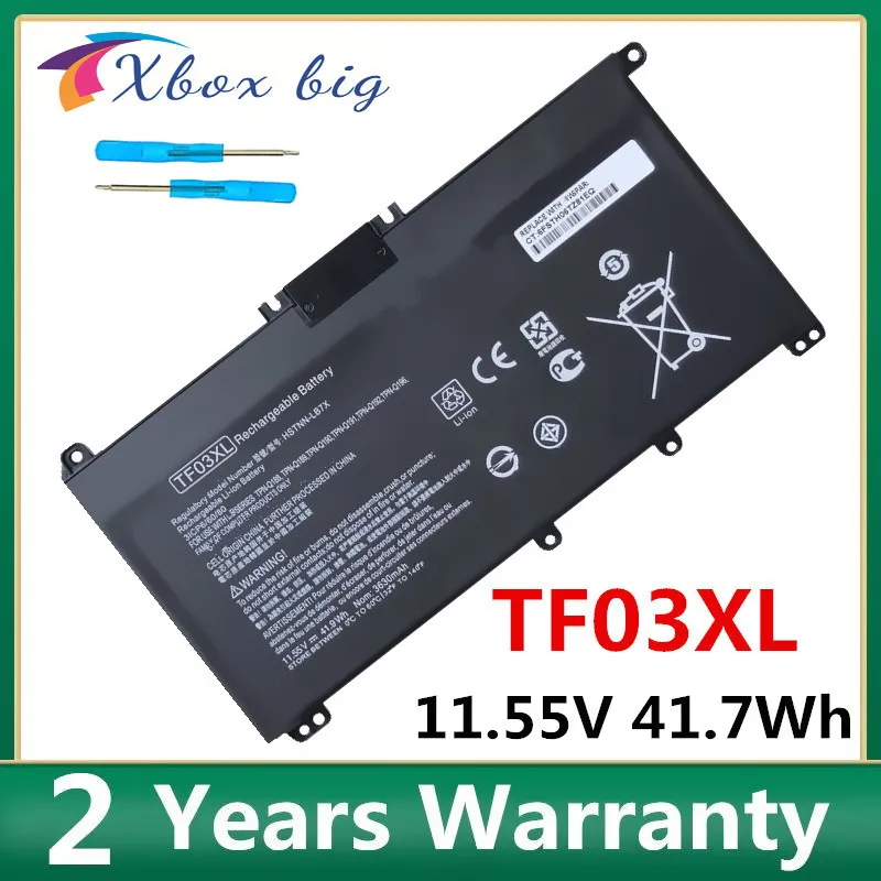 

TF03XL TF03 laptop Battery For HP Pavilion 15-CC 14-bf033TX 14-bf108TX 14-bf008TU HSTNN-UB7J TPN-Q188 TPN-Q189 TPN-Q190 Q191