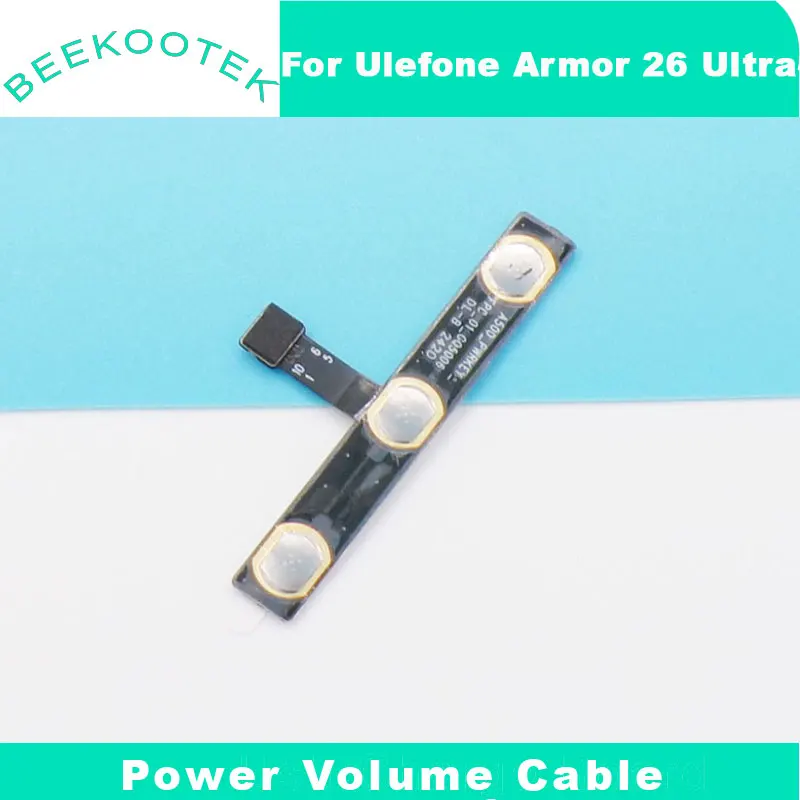 جديد وأصلي Ulefone Armor 26 Ultra Power on/Off + زر الصوت مفتاح FPC كابل مرن FPC للهاتف الذكي Ulefone Armor 26 Ultra