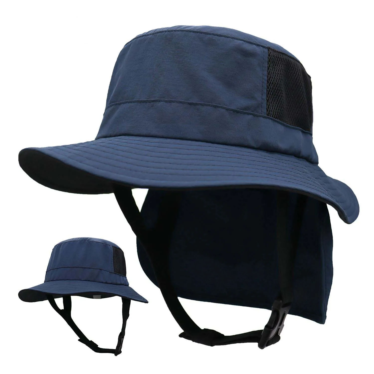 Connectyle Men Women UPF50+ Bucket Summer Sun Hat Large Brim Detachable Quick Dry Lightweight Ladies Outdoor Fishing Surfing Cap