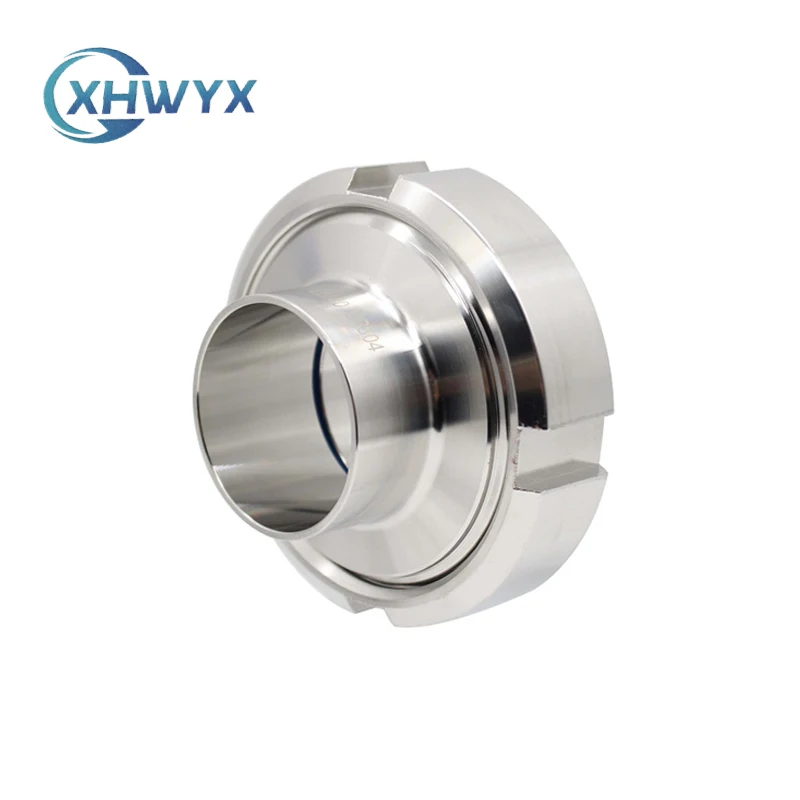 DIN11851 اتحاد اللحام الصحي للطعام 304/316L مجموعة الاتحاد من الفولاذ المقاوم للصدأ DN القياسية