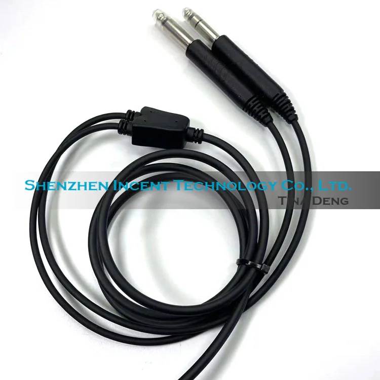 

VOIONAIR Aviation Headset Replacement Cable for David Clark AVCOMM Pilot Repair Cable