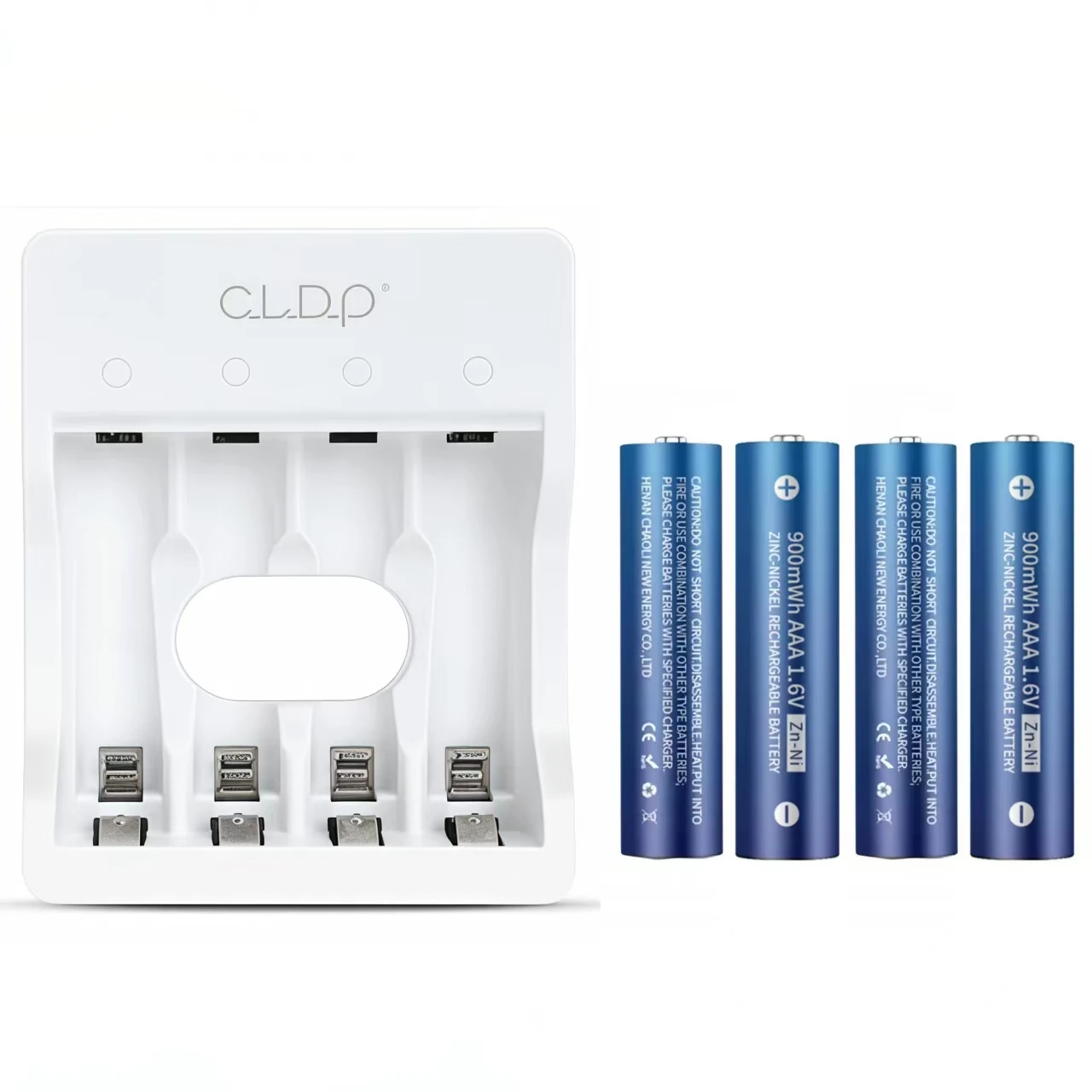 

4PCS 1.6V AAA Ni-Zn rechargeable battery 900mWh nickel zinc toy battery + 4 slots aa aaa Ni-Zn smart charger
