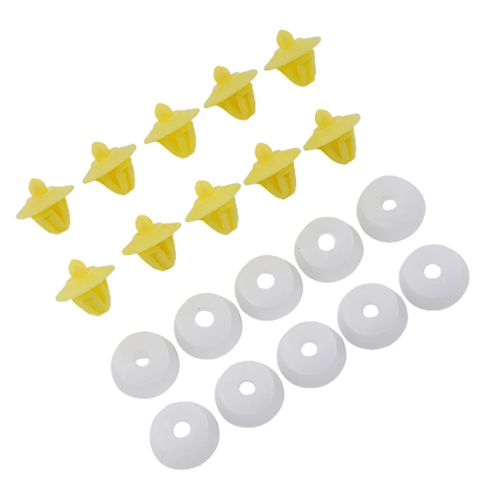 자동차 문짝 패널 인테리어 트림 클립, Opel Vivaro Movano Primastar, Clio I, Clio II, Kangoo, Laguna 인테리어 액세서리, 10 개