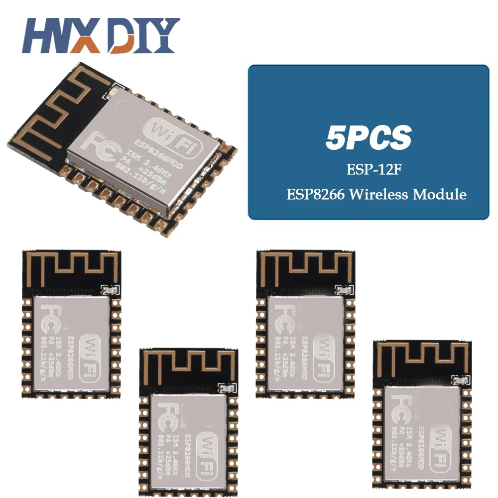 Fotografia 3: 1-10 pces ESP-12F placa de desenvolvimento serial esp8266 módulo sem fio esp12f atualização módulo remoto esp12 programador para arduino