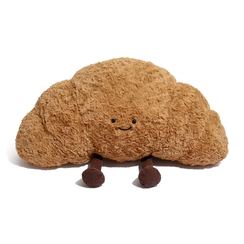 

Plush Body Pillow Cartoon Cute Warm Croissant Sofa Pillow Home Decor Ornaments Lovely Gift