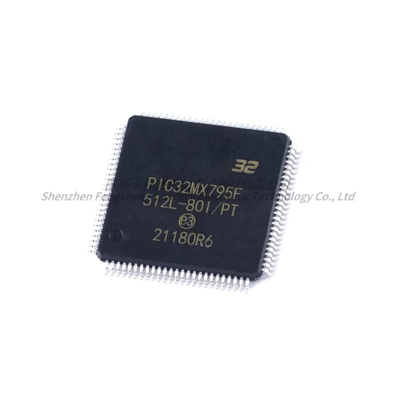 PIC32MX795F512L-80I/PT TQFP100 32-bit microcontroller New original