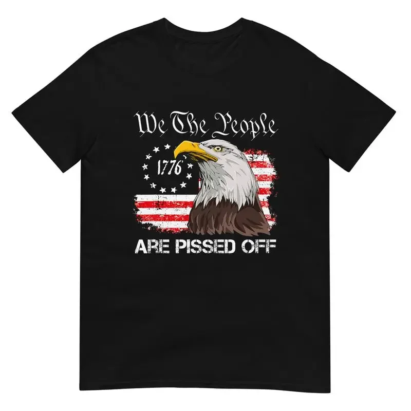 We The People Are Pissed Off Vintage Us American Flag Eagle T Shirt