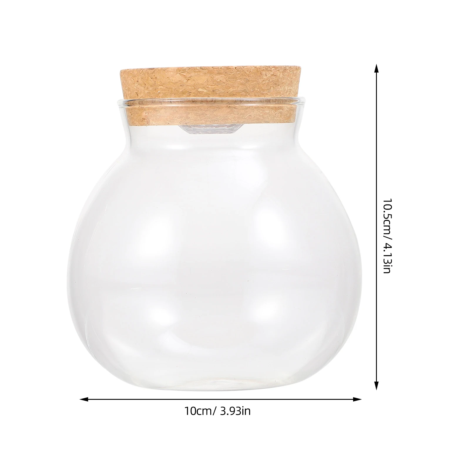 مصباح ليد زجاجة بيئية شفافة البورسليكات الزجاج Diy بها بنفسك المشهد الصغير خزان الأسماك تررم ديكور المنزل المناظر الطبيعية