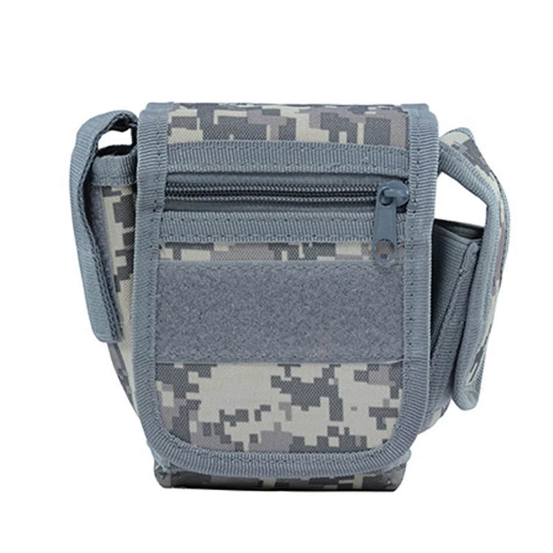 Pochette tactique Molle pour hommes, sac de taille avec ceinture, petite poche pour l'extérieur, pochette de course, voyage, Camping, poche de chasse