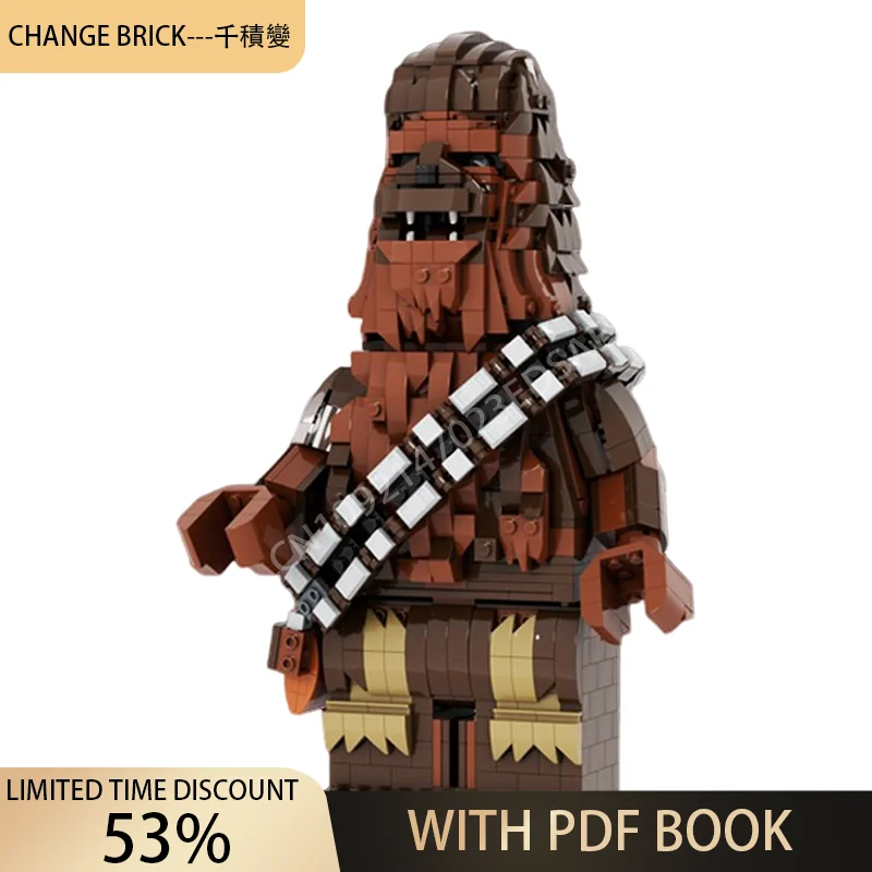 MOC 1276PCS Famous Movies Children Star battle Upscale Minifig Chewie Modelar Brick Toy Birthday Building Christmas Gift Blocks