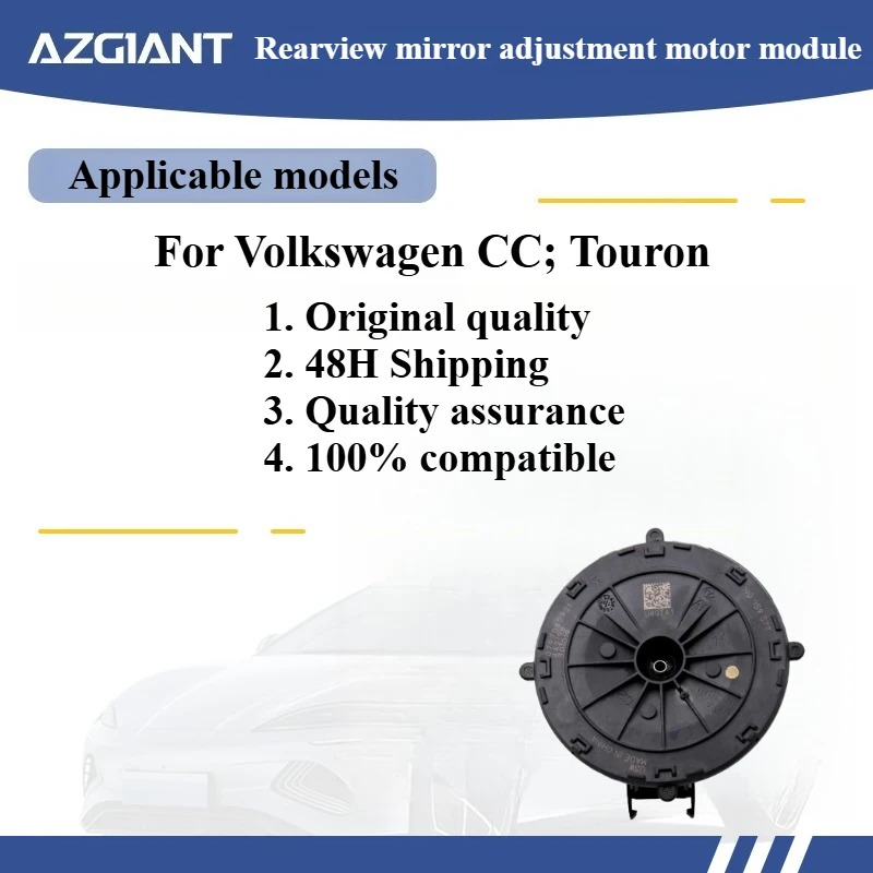 

Azgiant Car rearview mirror lens glass adjustment motor module for Volkswagen CC; Touron Original replacement parts 3PIN