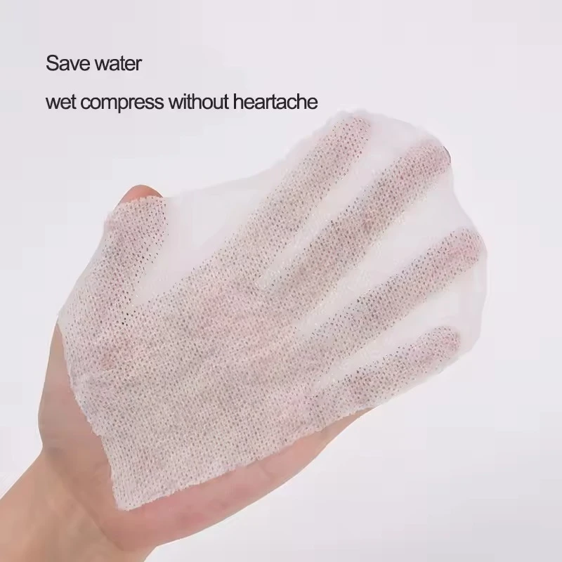 100/200 個クレンジングメイクアップコットンピース使い捨てストレッチ化粧綿ピースメイク落としフェイシャルクレンジングツール