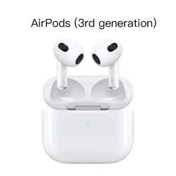 2024 Original Apple AirPods 3 Adaptive EQ H1 auricular Chip inalámbrico Bluetooth Audio espacial con seguimiento dinámico de la cabeza